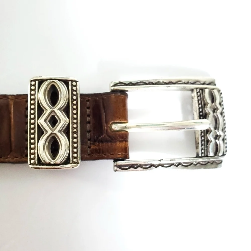 Brighton leather belt small - Picture 4 of 9